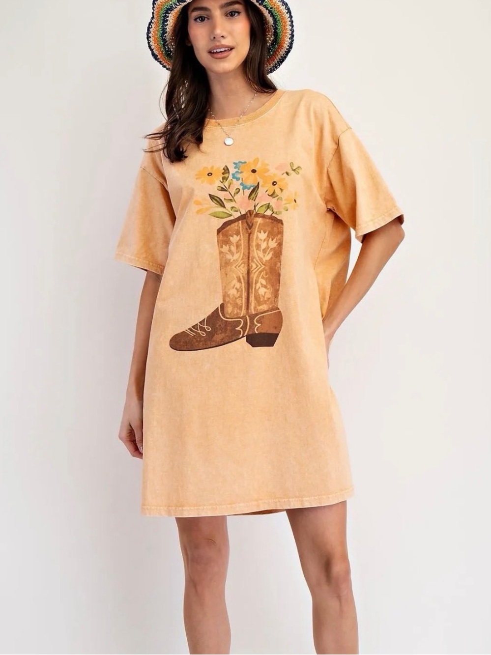New easel cowboy dress small medium large